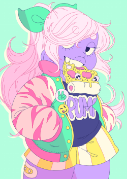 ghoulkiss:    amethyst wearing Galaxxxy inspired clothes!!!!