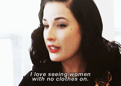 knee-deep-in-clunge-mate:  idigyourgirlfriend:  Preach it Dita!