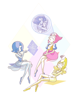 cavicavi:  The Pearls being ~creative~ Pearl writes fanfiction,