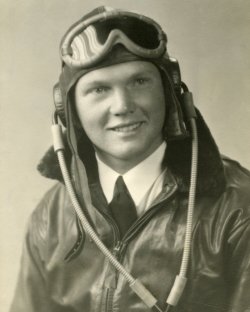 peashooter85:Portrait of John Glenn in flight training, World