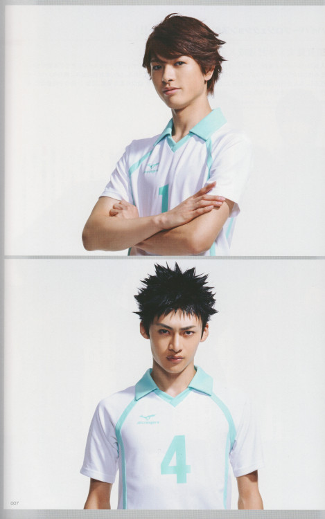 silverwind:  Haikyuu!! stage play (part 1 of 2) - scanned from BEST STAGE Plus vol. 1 by @silverwind.Part 2.