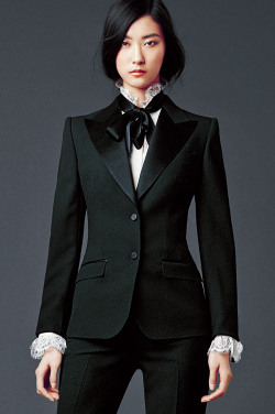 koreanmodel:  Ji Hye Park for Dolce & Gabbana F/W 14.15 Lookbook