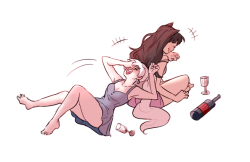 tipsy and giggly gfs