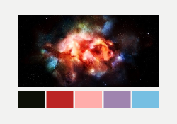 darkenergies-blog:  Nebula + Color Palette 