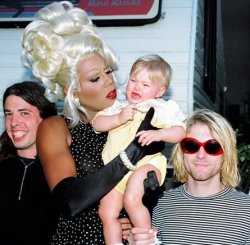 happy90syears:  RuPaul, Dave, Frances and Kurt 