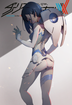 aku-no-homu:DARLING in the FRANXX 015ICHIGO莓 by artist BiG.C