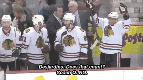 bennguin-1491:  NHL Mic’d UP: People reacting to Andrew Shaw’s header. Best no-goal of the season imo.
