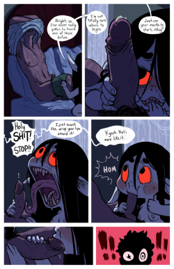chibi-chaser:  Pages 7-12 of Hellmouth To Mouth. Please feel
