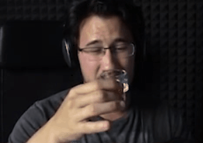 tinyblogtim:  How to Sip Whiskey, a guide by Markiplier: 1) Pick one: Little head shake of resolve, or longing gaze of regret2) Sip delicately (optional: raise pinky)3) Condense entire face into singularity centered at the nose4) Turn away, express regret