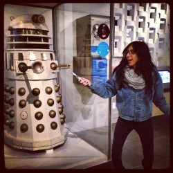 Well it&rsquo;s a good thing I brought my sonic! #exterminate  (at EMP Museum)