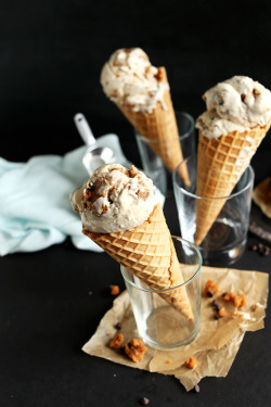  peanut butter choc chip cookie dough ice-cream  *licks* what?