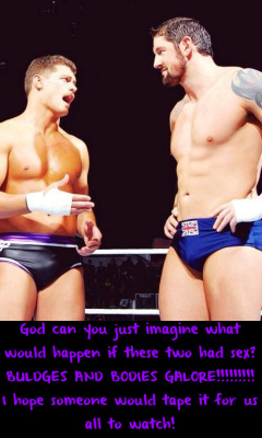 wwewrestlingsexconfessions:  God can you just imagine what would