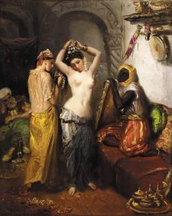 obsceneaphrodisiac:  Nude in a Harem 