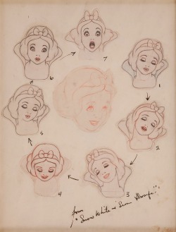disneyconceptsandstuff:  Animation for Snow White and the Seven