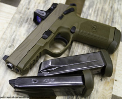 pointandshootmediaworks:  FN FNX-45 Tactical FDE