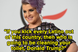 micdotcom:  Oof. Kelly Osbourne went to knock down Donald Trump