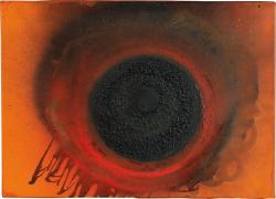 thunderstruck9:Otto Piene (German, 1928-2014), Dark Evening,