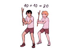 jam-art:ALRIGHTtransparent kagehina dynamics 