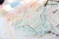 petitecherrycom:  Cute Japanese-Style Panties, Briefs and Knickers