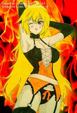 xxthis-lucky-sonuvaxx:  Yang Xiao Long from RWBY