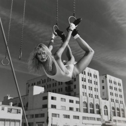 Daryl Hannah by Helmut Newton for Vanity Fair, Los Angeles, 1984