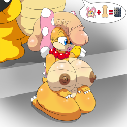 thegeckoninja:Wendy Koopa Big Offer 1 - by TheGeckoNinja/TheGeckoDemonCommission