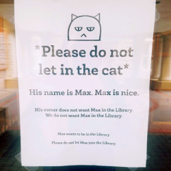 decembersoul:  Libraries with a sense of humour.