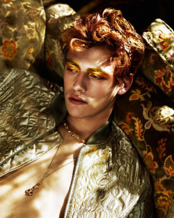 menandfashion:    WHERE THE WILD ROSES GROWGryphon O'Shea, Riccardo