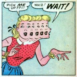 spicyhorror:  Meet Miss Bliss #1 (1955)This would make a good