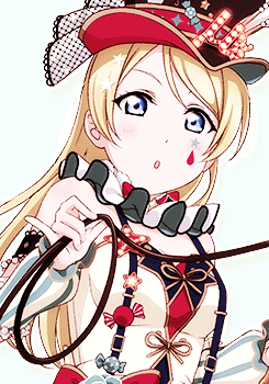 amerabu:   9 idolised eli ayase sr cards ↳ for gurensex ♡(ŐωŐ人)