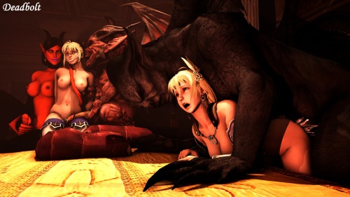 Merta the Demoness: â€œConsider this a blessing for your sister, Cassandra. He came in her ass. Her will is still her own… for now.Icke the Gremlin: â€œYou, however, will not be so lucky. Master has big plans for you.â€The Vampire Lord winces.