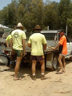 254.Â  Why not wear short shorts to work? footyshortboy:  tradies2000: