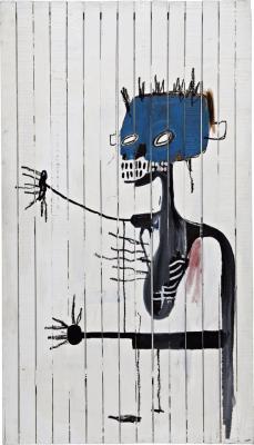 jimlovesart:  Jean-Michel Basquiat - untitled (Lung), 1986. 