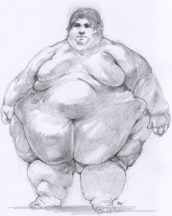 murdelli:  Fat McBlubber, now with more rendering! Enjoy~