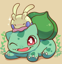 huiro:    Bulbasaur with goomy 