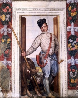 Paolo Veronese, Portrait of a Nobleman in Hunting Attire, c.