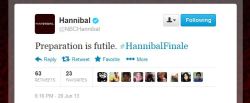 revnickie:  NBCHannibal Twitter account is going troll crazy