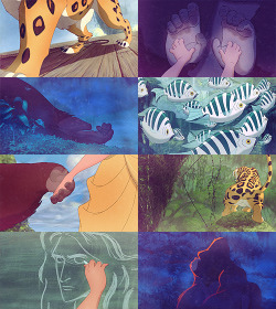 allthecolorsofdisney:  screencap meme: tarzan + faceless 