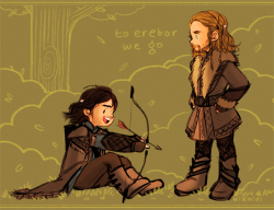 seong-une:    to erebor our lost home we gowith fili’s knives