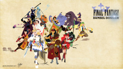thecyberwolf:  Final Fantasy / Disney - Mashup (Part 2) by Geryes