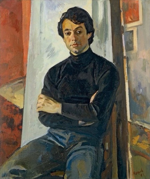 antonio-m:  “Portrait of Sergei“, 1981 by Yuri Dmitrievich