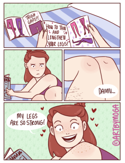 artbymoga:All bodies are beautiful, but this comic goes out to