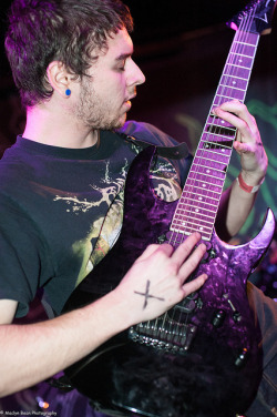 maclynbeanphotography:  Joel Omans of Rings of Saturn @ Saint