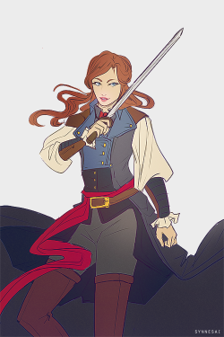 synnesai:  excited for Elise in assassinscreed unity :))  