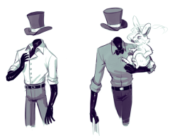 moofrog:  Barnaby’s casual wear. He’ll still wear bows every