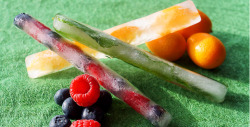 beautifulpicturesofhealthyfood:  Fruity Summer Ice Cubes - Just