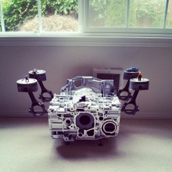 twrex05:  So close to being finished! #Subaru #shortblock #table