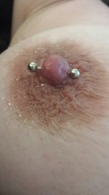 Great nipple close up