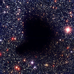 astronomyblog:   Barnard 68   is a molecular cloud, dark absorption