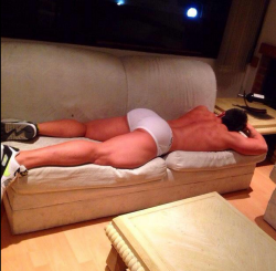 texasfratboy:  sleeping (bubble butt) beauty….